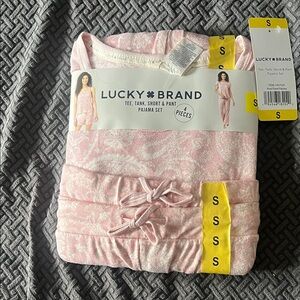 Lucky Brand Soft Pink Pajama Set